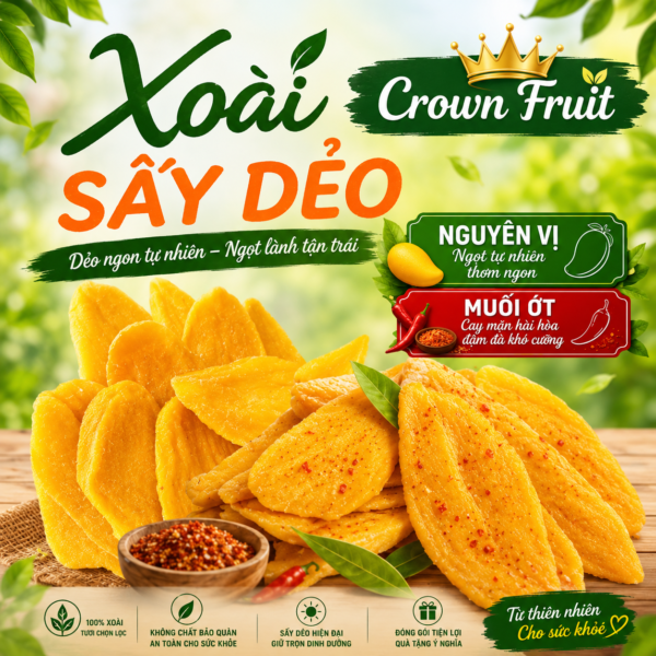 Xoài xấy dẻo-1 túi